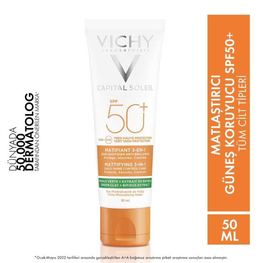 Vichy Capital Soleil SPF50 Güneş Kremi 50 ml