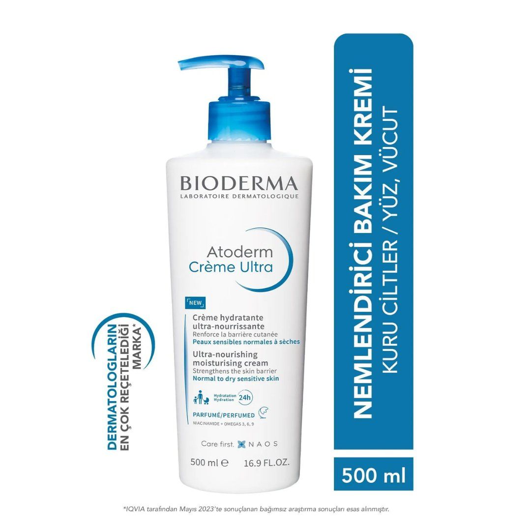 Bioderma Atoderm Nemlendirici Bakım Kremi 500 ml