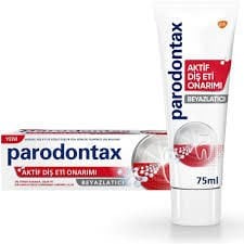 Parodontax Aktif Diş Eti Onarımı Ferahlık + Beyazlatıcı Diş Macunu 75 ml