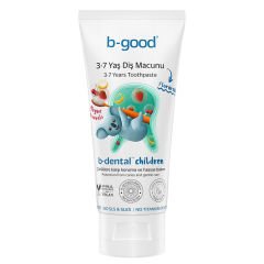 B-Good B-dental 3-7 Yaş Diş Macunu Florürsüz Meyve Karnavalı 50 ml