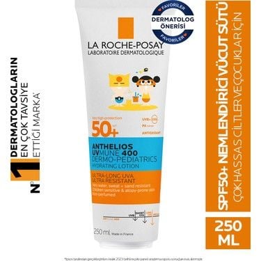 La Roche Posay Anthelios Dermo Pediatrics Hydrating Milk SPF50+ Çocuk Vücut Sütü 250 ml