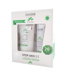 Babe Stop Akn Purfying Cleasing Jel 200 ml + Astringent Tonic Lotion 250 ml