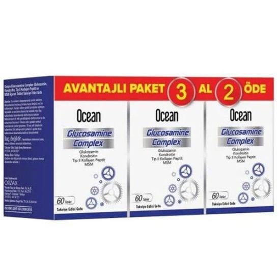 Ocean Glukozamin Kompleks 60 Tablet - 3 Al 2 Öde