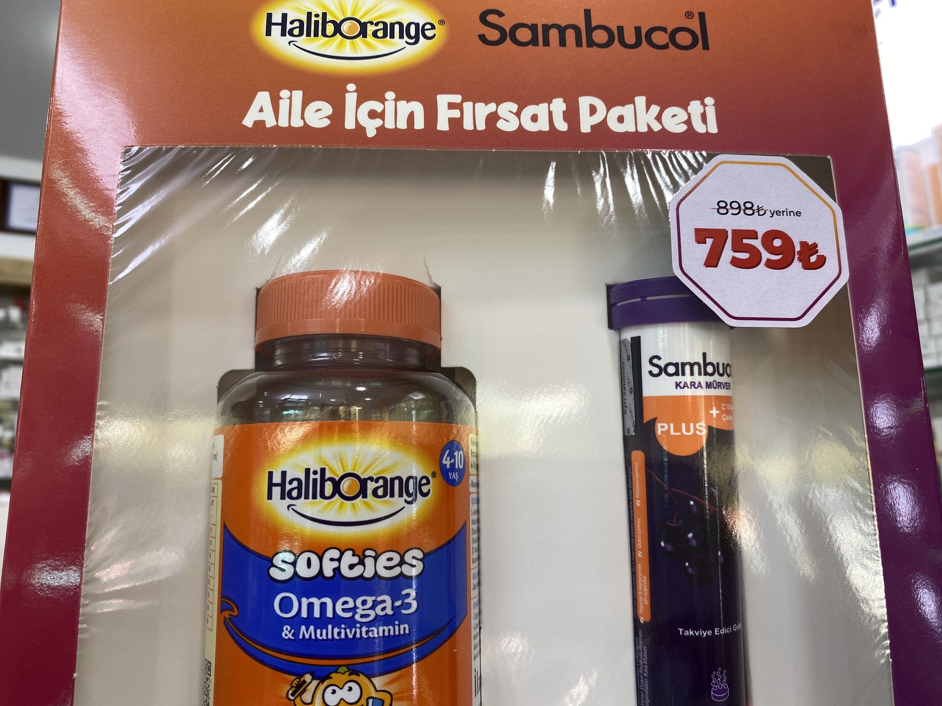 Haliborange Sambucol Aile İçin Fırsat Paketi
